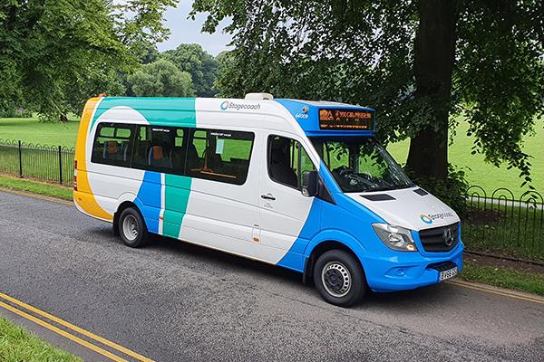 Park and ride in the Lake District, Cumbria